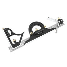 Load image into Gallery viewer, 300MM Carpenter Tools Combination Square Angle Ruler Stainless Steel Protractor
