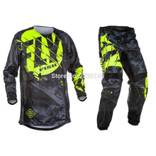 Load image into Gallery viewer, Motorcycle Fly Fish Racewear MX MTB ATV Motocross Jersey + Pants Gear Set Protective Riding Set Combos Suit Combination

